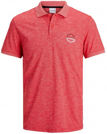 Jack & Jones Delight Polo Red - Koszulki polo - Koszulki Polo 2XL-8XL