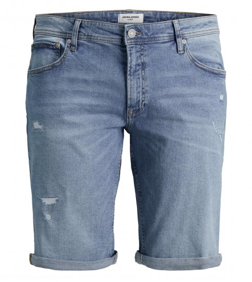Jack & Jones Rick 5 Pocket Shorts Blue denim - Szorty - Szorty W40-W60