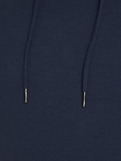 Jack & Jones Basic Sweat Hood Navy Blazer - Bluzy & bluzy z kapturem - Bluzy & Bluzy z kapturem 2XL-12XL