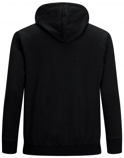 Jack & Jones Basic Hoodie Black - Bluzy & bluzy z kapturem - Bluzy & Bluzy z kapturem 2XL-12XL