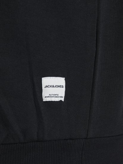 Jack & Jones Basic Hoodie Black - Bluzy & bluzy z kapturem - Bluzy & Bluzy z kapturem 2XL-12XL