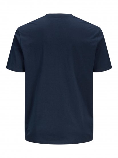 Jack & Jones Jump T-shirt Navy - Koszulki - T-shirty meskie Duże Rozmiary - 2XL-14XL