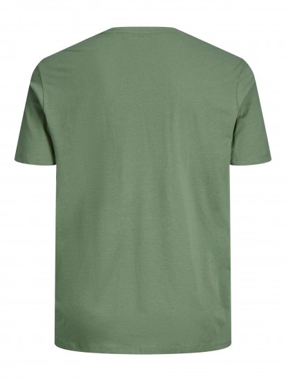 Jack & Jones Joshua T-shirt Sea Spray - Koszulki - T-shirty meskie Duże Rozmiary - 2XL-14XL