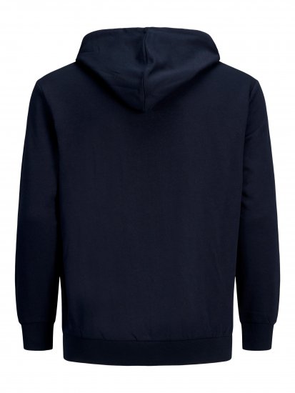 Jack & Jones Califlomax Sweat Hood Navy blazer - Bluzy & bluzy z kapturem - Bluzy & Bluzy z kapturem 2XL-12XL