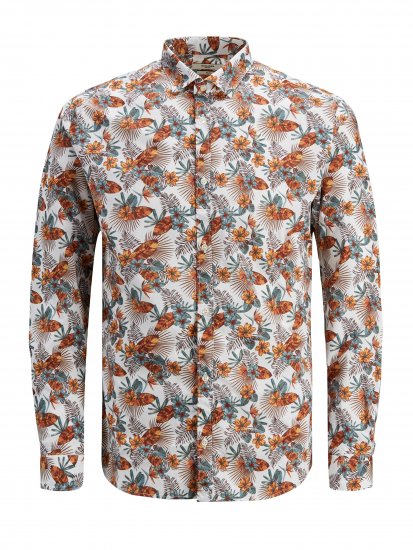 Jack & Jones Blagraduation Shirts White - Koszule - Koszule 2XL-10XL