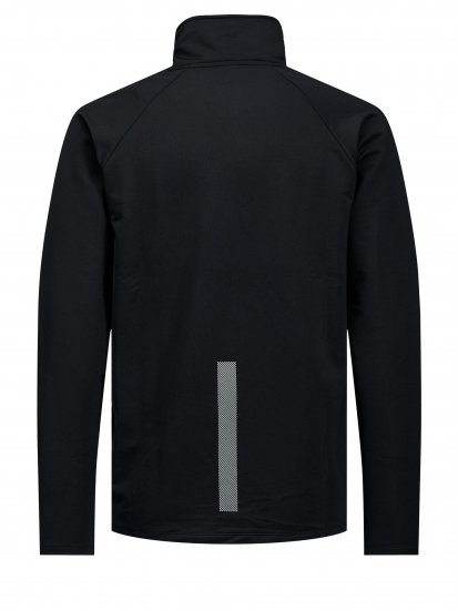 Jack & Jones Running Half Zip Sweat Black - Bluzy & bluzy z kapturem - Bluzy & Bluzy z kapturem 2XL-12XL