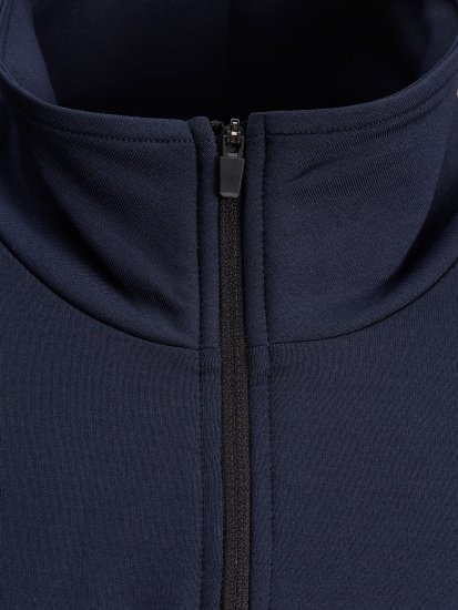 Jack & Jones Running Half Zip Sweat Navy - Bluzy & bluzy z kapturem - Bluzy & Bluzy z kapturem 2XL-12XL