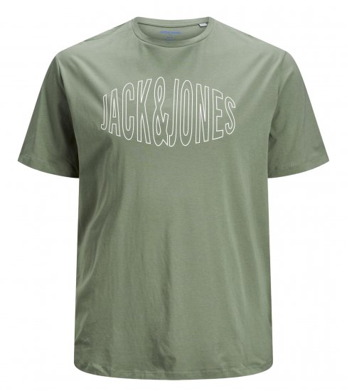 Jack & Jones Preston T-Shirt Sea Spray - Koszulki - T-shirty meskie Duże Rozmiary - 2XL-14XL