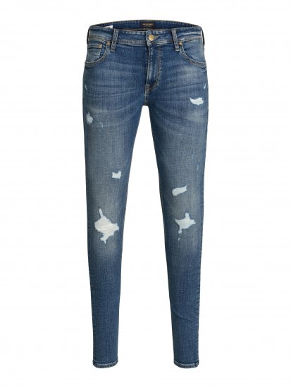 Jack & Jones Liam 101 Skinny Blue Denim - Dżinsy & spodnie - Dżinsy i Spodnie - W40-W70
