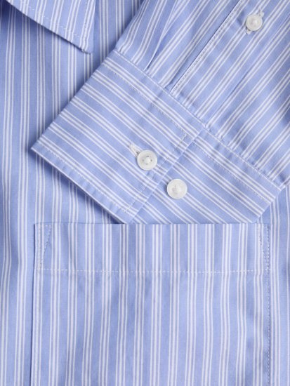 Jack & Jones Cody Poplin Long Sleeve Shirt Windsurfer - Koszule - Koszule 2XL-10XL