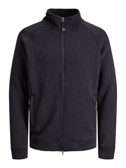 Jack & Jones JPRBLUMARLON Zip Hoodie Dark Purple - Bluzy & bluzy z kapturem - Bluzy & Bluzy z kapturem 2XL-12XL