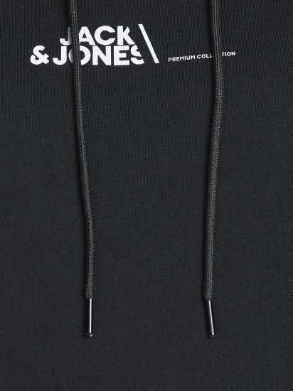 Jack & Jones JPRBLABOOSTER SWEAT Black - Bluzy & bluzy z kapturem - Bluzy & Bluzy z kapturem 2XL-12XL
