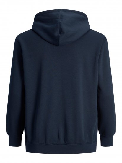 Jack & Jones JPRBLUBOOSTER SWEAT Hoodie Navy - Bluzy & bluzy z kapturem - Bluzy & Bluzy z kapturem 2XL-12XL