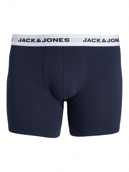 Jack & Jones BASIC White WB Trunks 5-Pack Green - Bielizna & stroje kąpielowe - Bielizna & Stroje kąpielowe 2XL-8XL