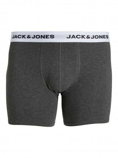 Jack & Jones BASIC White WB Trunks 5-Pack Green - Bielizna & stroje kąpielowe - Bielizna & Stroje kąpielowe 2XL-8XL