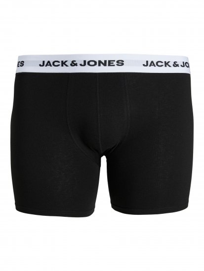 Jack & Jones BASIC White WB Trunks 5-Pack Green - Bielizna & stroje kąpielowe - Bielizna & Stroje kąpielowe 2XL-8XL