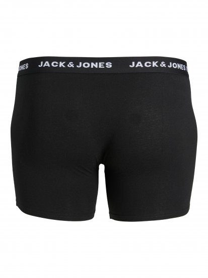 Jack & Jones JACHUEY Boxers 10-pack Black - Bielizna & stroje kąpielowe - Bielizna & Stroje kąpielowe 2XL-8XL