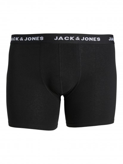 Jack & Jones JACHUEY Boxers 10-pack Black - Bielizna & stroje kąpielowe - Bielizna & Stroje kąpielowe 2XL-8XL