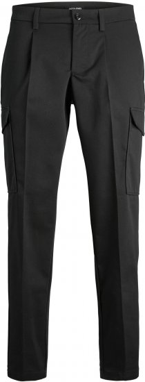 Jack & Jones JPSTBILL JJCLEAN TAPERED CARGO TROUSERS Black - Dżinsy & spodnie - Dżinsy i Spodnie - W40-W70