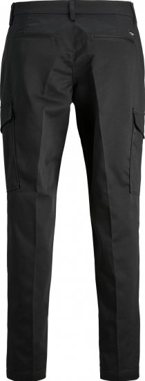Jack & Jones JPSTBILL JJCLEAN TAPERED CARGO TROUSERS Black - Dżinsy & spodnie - Dżinsy i Spodnie - W40-W70