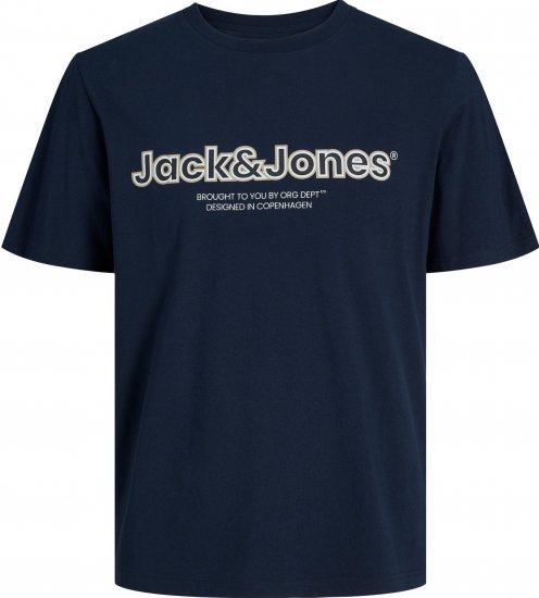 Jack & Jones JORLAKEWOOD BRANDING T-SHIRT - Koszulki - T-shirty meskie Duże Rozmiary - 2XL-14XL