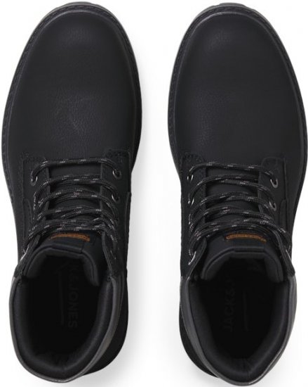 Jack & Jones FINIUS Lace-Up Boots Black - Buty męskie 40-52 - 