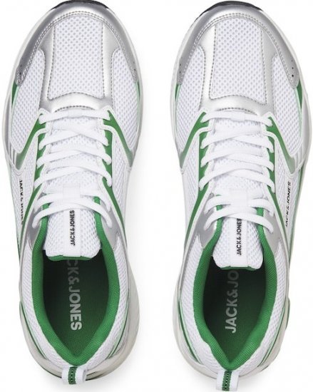 Jack & Jones Tokyo Sneakers Bright White/Green - Buty męskie 40-52 - 