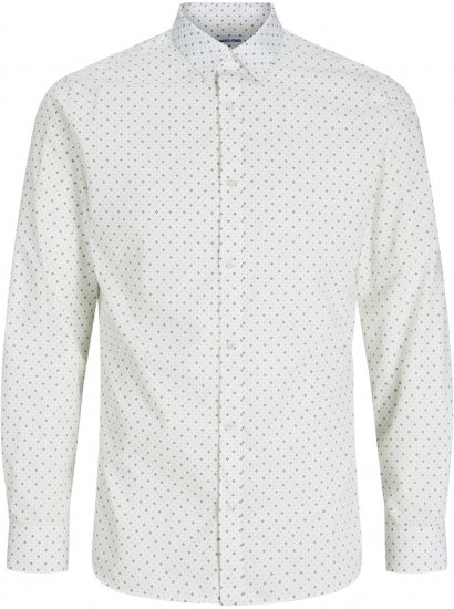 Jack & Jones JOE Dress Shirt LS White - Koszule - Koszule 2XL-10XL