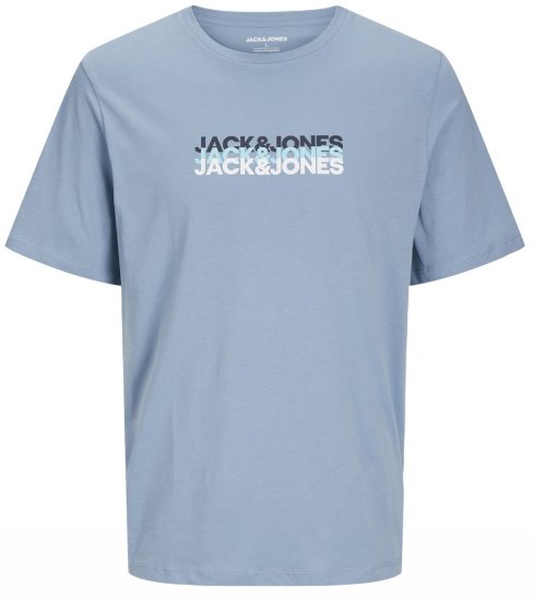 Jack & Jones JJCYBER T-Shirt Mountain Spring - Koszulki - T-shirty meskie Duże Rozmiary - 2XL-14XL