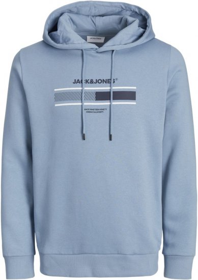 Jack & Jones South Hoodie Light Blue - Bluzy & bluzy z kapturem - Bluzy & Bluzy z kapturem 2XL-12XL