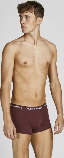 Jack & Jones EVERYDAY Trunks 5 Pack Black - Bielizna & stroje kąpielowe - Bielizna & Stroje kąpielowe 2XL-8XL