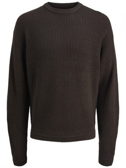 Jack & Jones Kaito Knit Crew Neck Pullover Delicioso - Bluzy & bluzy z kapturem - Bluzy & Bluzy z kapturem 2XL-12XL