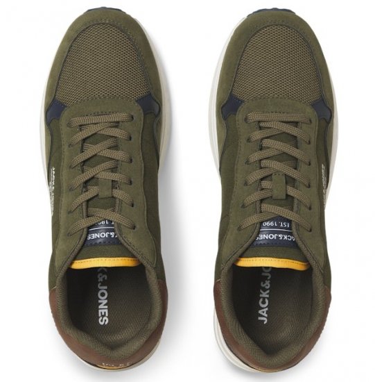 Jack & Jones Beech Combo Sneakers Green - Buty męskie 40-52 - 
