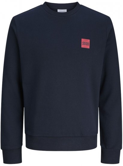 Jack & Jones Brandy Crew Neck Sweatshirt Sky Captain - Bluzy & bluzy z kapturem - Bluzy & Bluzy z kapturem 2XL-12XL
