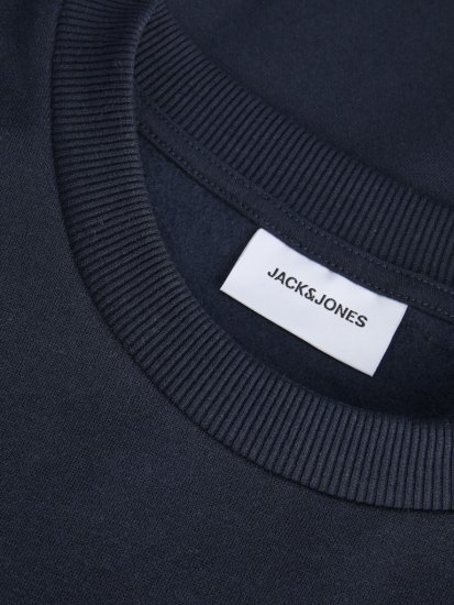 Jack & Jones Brandy Crew Neck Sweatshirt Sky Captain - Bluzy & bluzy z kapturem - Bluzy & Bluzy z kapturem 2XL-12XL