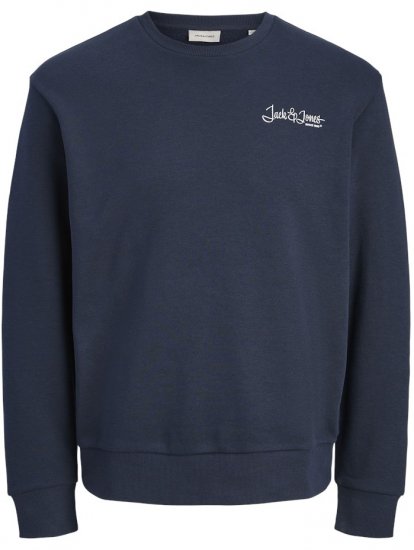 Jack & Jones Yuki Back Print Crew Neck Sweatshirt Sky Captain - Bluzy & bluzy z kapturem - Bluzy & Bluzy z kapturem 2XL-12XL