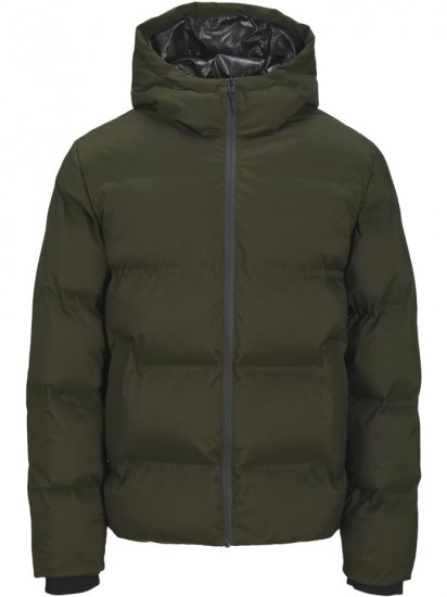 Jack & Jones Kaito Puffer Jacket Rosin - Kurtki Męskie Duże Rozmiary - Kurtki Duże rozmiary 2XL-8XL
