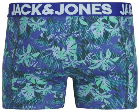  Jack & Jones Tropical Flowers Trunks 5-Pack Blue - Bielizna & stroje kąpielowe - Bielizna & Stroje kąpielowe 2XL-8XL