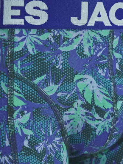  Jack & Jones Tropical Flowers Trunks 5-Pack Blue - Bielizna & stroje kąpielowe - Bielizna & Stroje kąpielowe 2XL-8XL