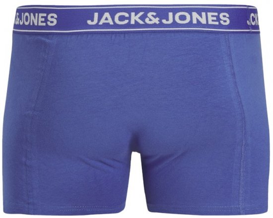 Jack & Jones Black Friday Trunks 3-Pack Blue Black - Bielizna & stroje kąpielowe - Bielizna & Stroje kąpielowe 2XL-8XL