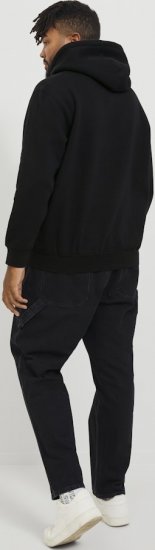 Jack & Jones ESTERBRO Hoodie Black - Bluzy & bluzy z kapturem - Bluzy & Bluzy z kapturem 2XL-12XL