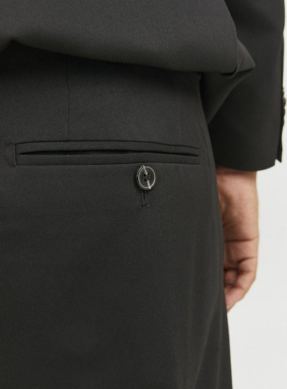 Jack & Jones FRANCO Suit Pants Black - Garnitury - Garnitury dużych rozmiarach