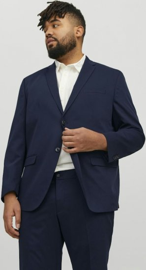Jack & Jones FRANCO Blazer Dark Navy - Garnitury - Garnitury dużych rozmiarach