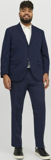 Jack & Jones FRANCO Blazer Dark Navy - Garnitury - Garnitury dużych rozmiarach