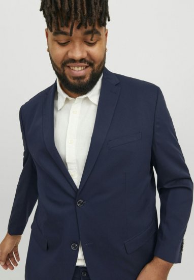 Jack & Jones FRANCO Blazer Dark Navy - Garnitury - Garnitury dużych rozmiarach