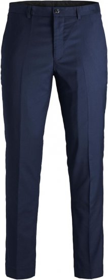 Jack & Jones FRANCO Suit Pants Dark Navy - Garnitury - Garnitury dużych rozmiarach