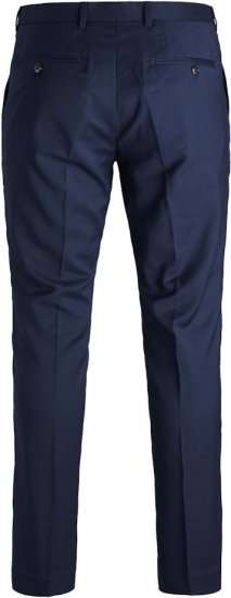 Jack & Jones FRANCO Suit Pants Dark Navy - Garnitury - Garnitury dużych rozmiarach
