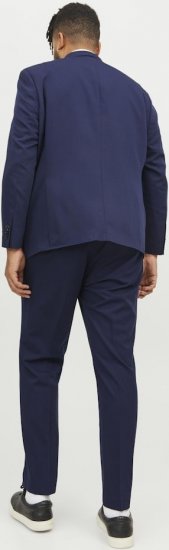 Jack & Jones FRANCO Blazer Medieval Blue - Garnitury - Garnitury dużych rozmiarach
