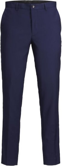  Jack & Jones FRANCO Suit Pants Medieval Blue - Garnitury - Garnitury dużych rozmiarach