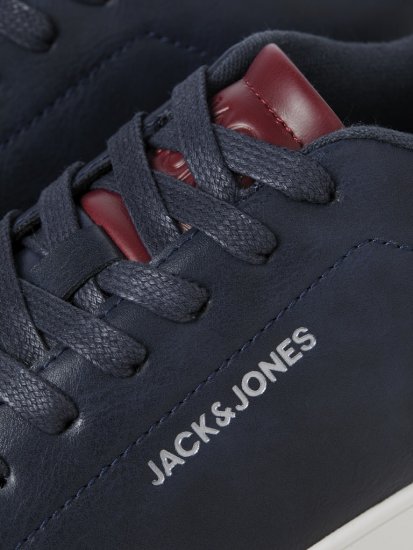 Jack & Jones Bosley Sneakers Navy Blazer/Red Dahlia - Buty męskie 40-52 - 